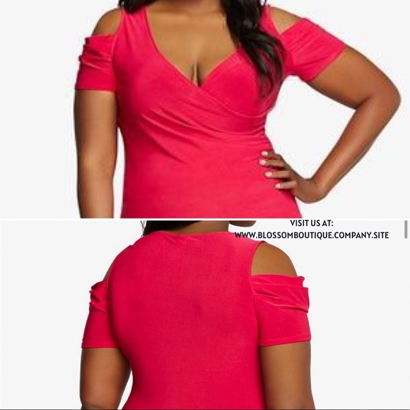 torrid Tops - 🌸 Torrid Blouse Cold Shoulder Style 4X